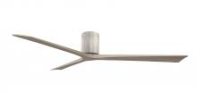 Matthews Fan Company IR3H-BW-GA-72 - Irene-3H three-blade flush mount paddle fan in Barn Wood finish with 72” Gray Ash tone blades. 